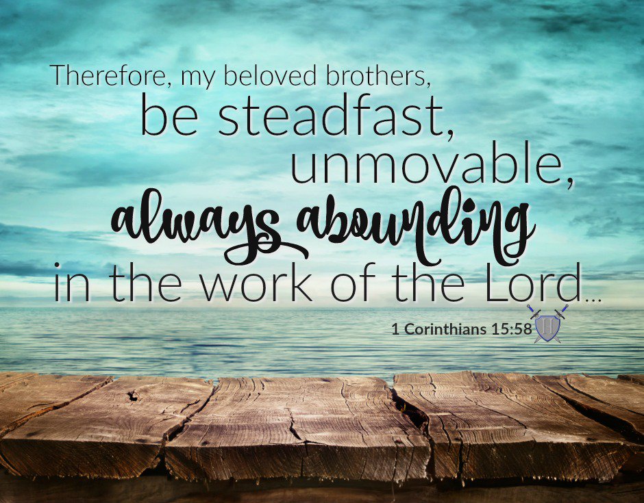 HCAFL's tweet photo. Highlands Verse of the Week
#steadfast
#unmovable
#alwaysabounding
#wearehighlands https://t.co/hIEgXVFhGA