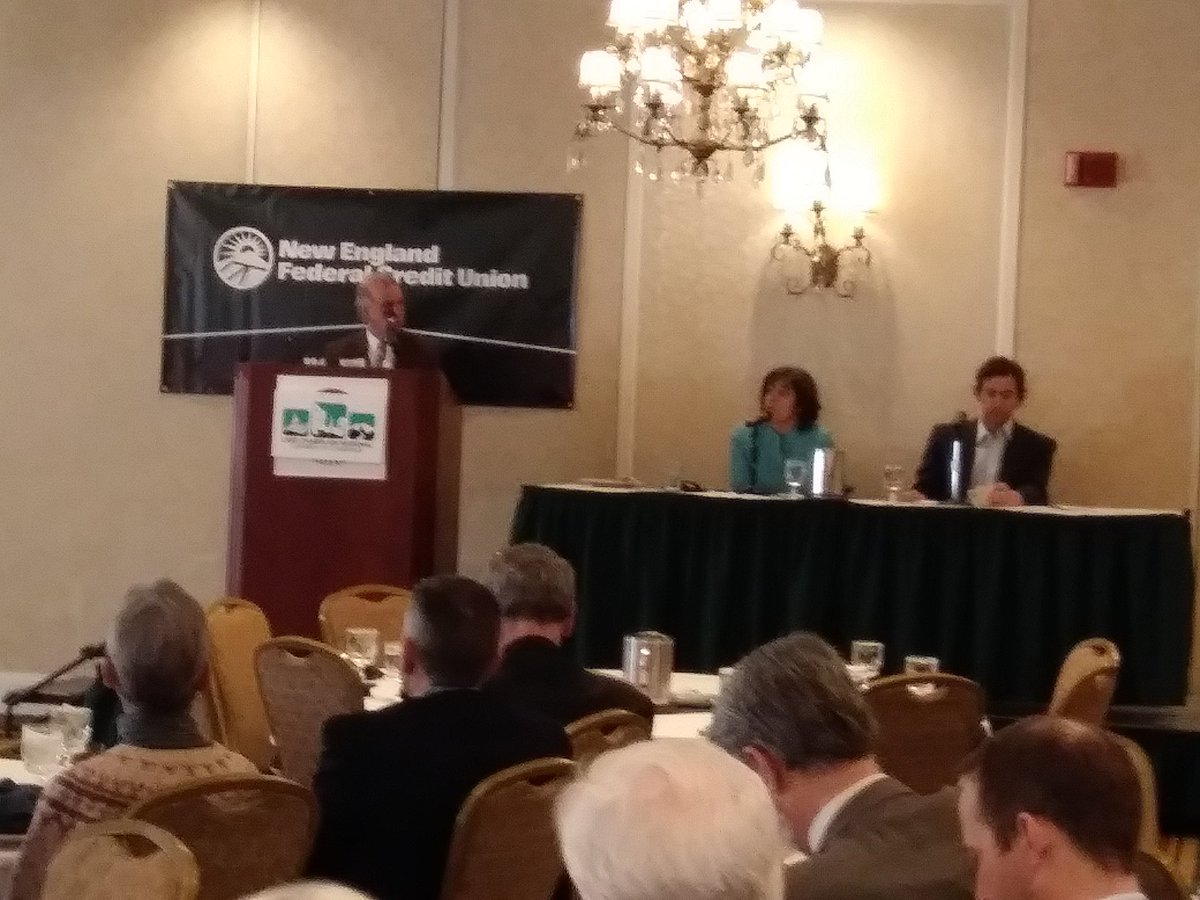VermontQuebecEI's tweet photo. At the @LCChamber Legislative Breakfast featuring Senate Pres Pro Tem Tim Ashe and House Speaker Mitzi Johnson. Topics include workforce development to attract business to VT. https://t.co/0rSpcdklAA