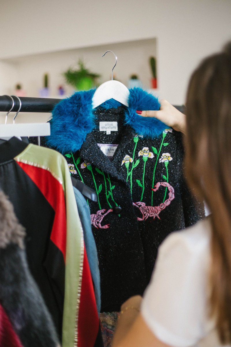 “Seeing one of your pieces integrated into someone’s actual wardrobe is really fascinating. You can’t predict those things and you’re always going to be surprised.” - Clio Peppiatt → g-irl.com/clio-peppiatt