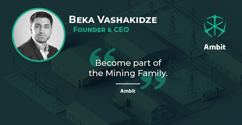 Ritzytechnology's tweet photo. Meet #Ambit Founder & CEO Beka Vashakidze. Beka is a serial entrepreneur and #blockchain pioneer in #Georgia, CEO of #BFGroup Holding company that operates in #cryptocurrency mining. Find out more information about us and our team… https://t.co/CfNIml05Wx by #UtarSystems https://t.co/lJnN36kmrP