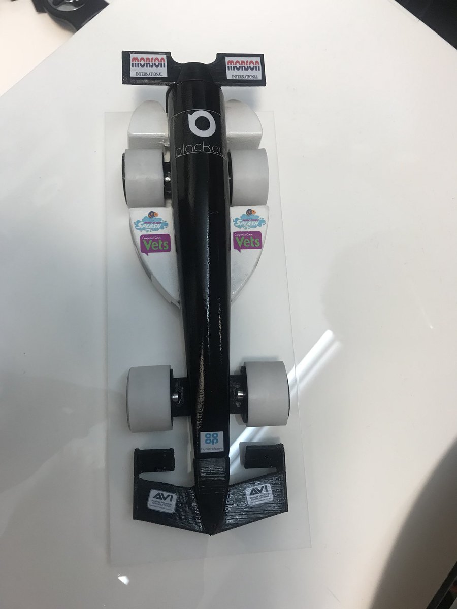 Test car. Just wanted to say a big Thank You to our sponsors who have supported us throughout this journey. We will do you proud!!