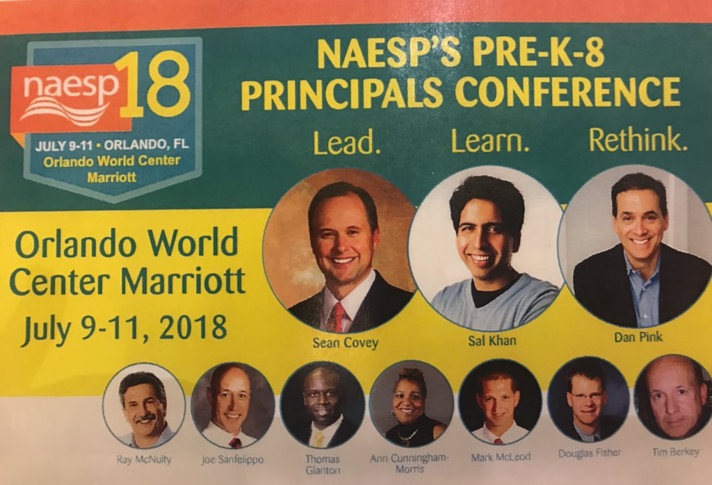 srspickard's tweet photo. Don’t miss out on this blockbuster leaders in education #NAESP conference. https://t.co/thnkPY2Y1a