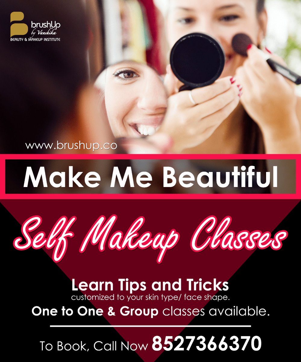 brushupindia's tweet photo. Learn with our best internationally trained faculty with the best brands in the industry to practice with on all our self makeup courses. 💄
8527366370
https://t.co/xGoBWKtxrs
#selfmakeupclasses #selfmakeup #makeupartist #makeupinstitute #makeupstudio #selfmakeupcourse #makeup https://t.co/i8wLgg1sXY
