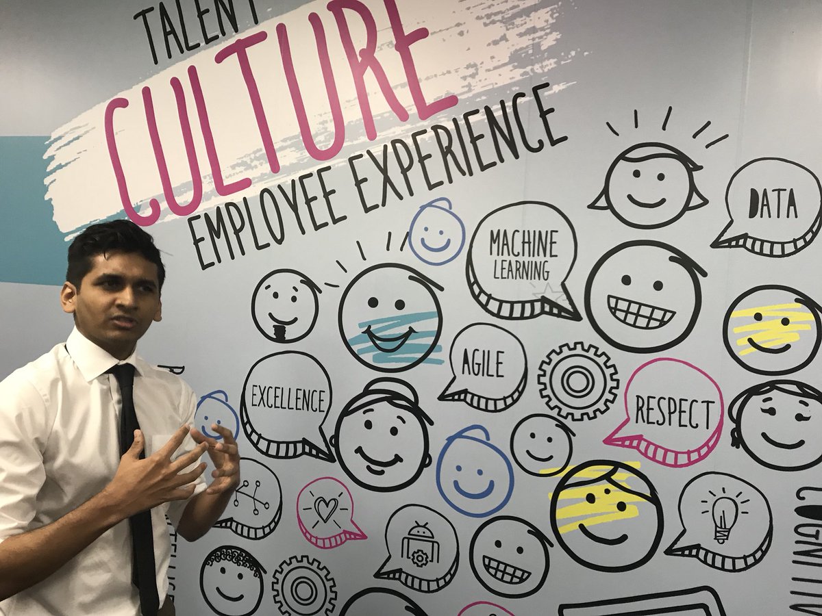 saasnp's tweet photo. Fantastic to have Kath open the talent and culture lab at ANZ , blore . A flash mob by the team added fun to RPA review !! https://t.co/zZGSIAFTSL