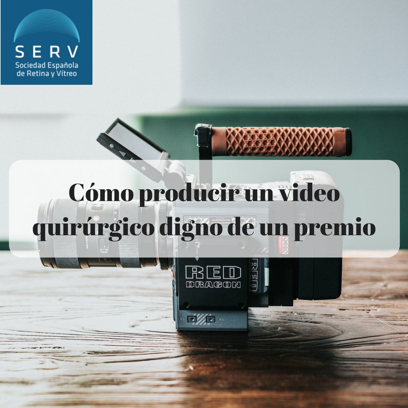 RetinaSERV's tweet photo. “Cuando prepares un video quirúrgico, ten en mente tus
objetivos y audiencia. Para tener éxito, debes empatizar con los revisores”
https://t.co/xm3mjRriHG
#SERV2018 #NoticiaConCiencia #Award #Surgical https://t.co/fmW0VJbBsS