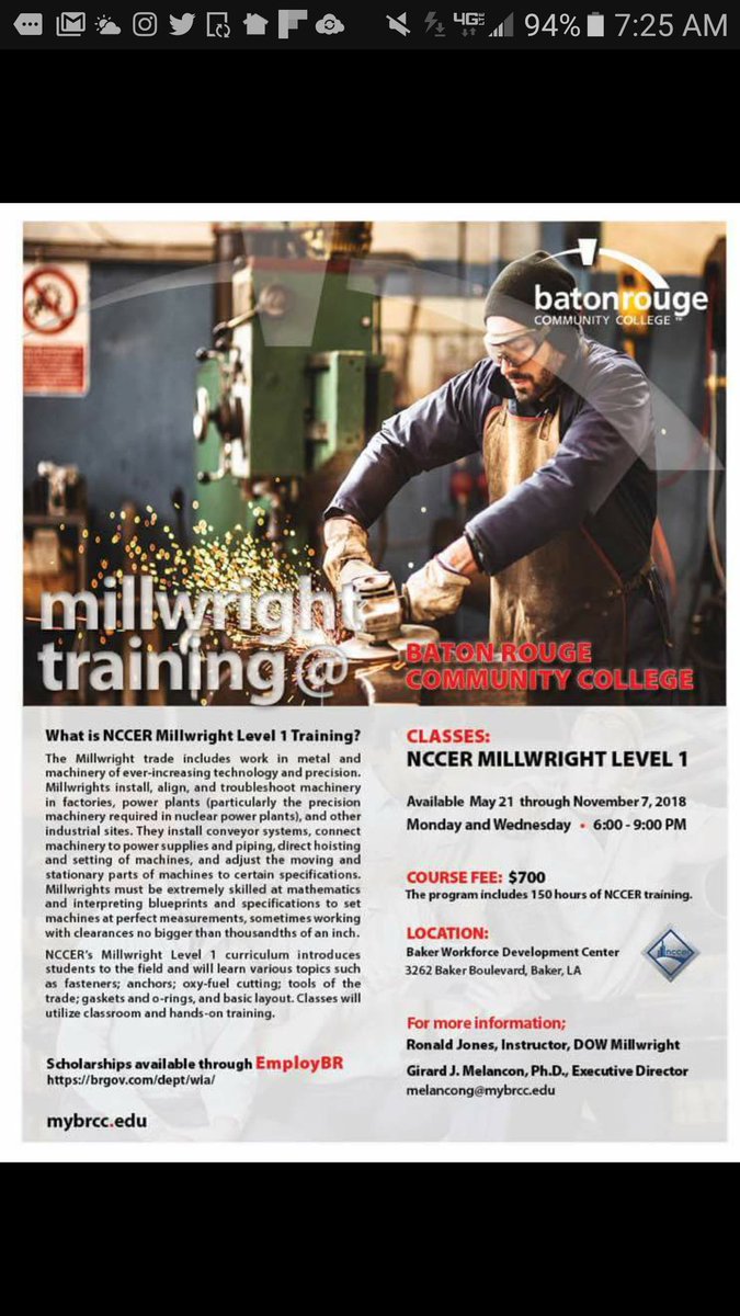 BakerBolder's tweet photo. Excellent training opportunity for a lucrative career for Baker and surrounding areas! @BolderBaker https://t.co/74euSefmRt