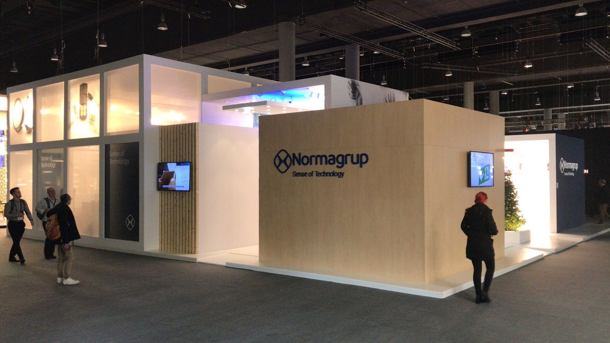 Más
Os estamos esperando en el Hall 3.0 Stand B40 <a href="/Normagrup/">Normagrup</a> y en el Hall 4.1 Stand E51 @Normalux de #LB18 presentando las novedades de este año. ¿Te las vas a perder?
