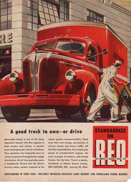 By_JackRoberts's tweet image. I was gonna grumble about all my travel recently. But I write for a trucking magazine, so...
Anyway - Here are a few vintage REO trucks to get Monday up and rolling!