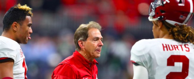 AUDIO: Alabama has the QB battle everybody is watching, and it needs to be settled quickly

Clip bit.ly/2pnHjtA
Full show apple.co/20TipuW