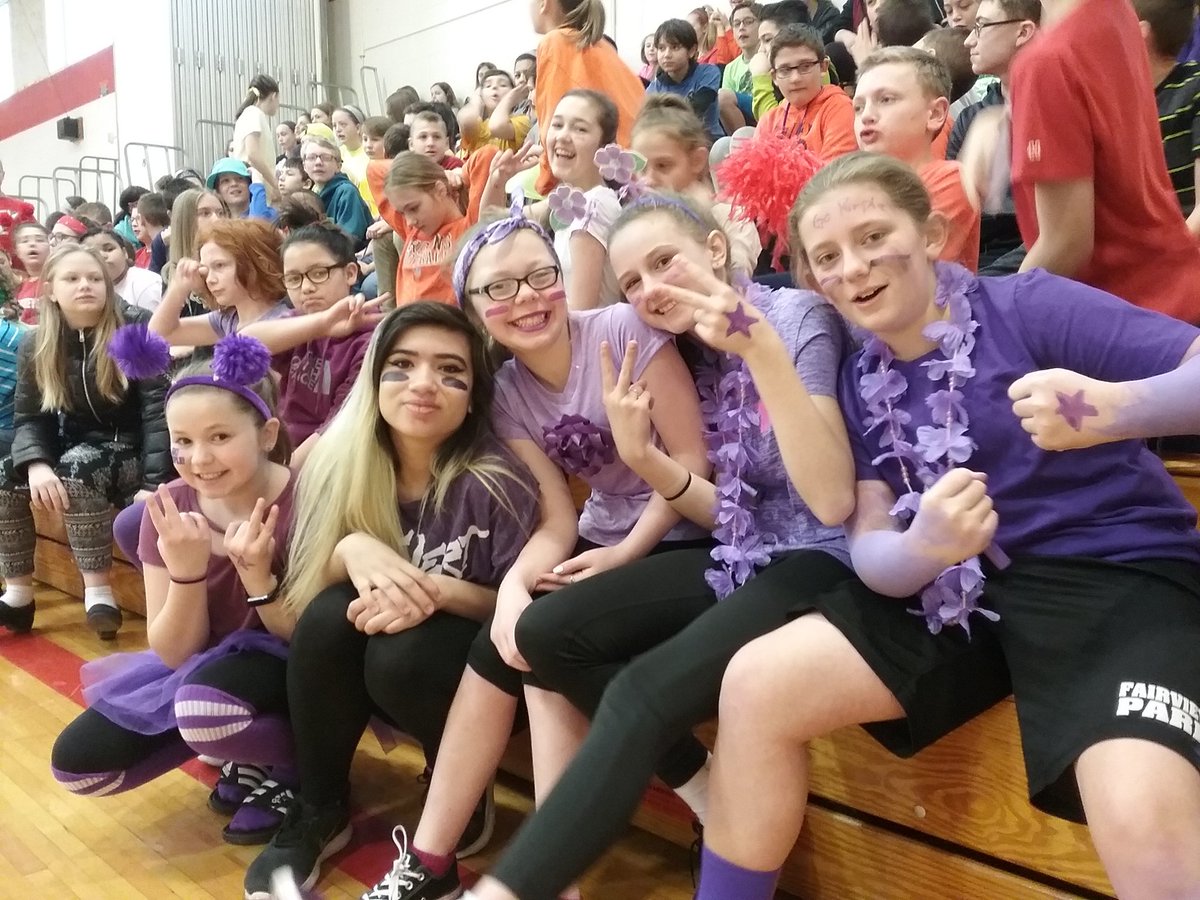 HudakELA's tweet photo. Purple team is looking fierce and ready for dodgeball! https://t.co/pHdBzfVJUH