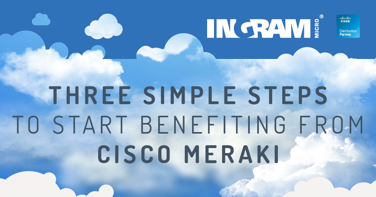 IngramMicroRo's tweet photo. Find out how Cisco Meraki – the future-ready cloud networking solution that speaks for itself – can help you stay ahead of the curve. Learn more with Ingram Micro #flyHigher #CiscoDCC18 #DCCIMRO18 https://t.co/1KlkxSn1J1 https://t.co/ZoPeWyWgvU