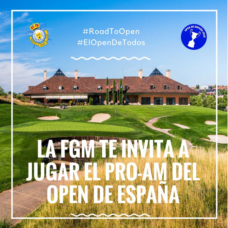 Fedgolfmadrid's tweet image. ¡SORTEO! Ya está aquí nuestro #RoadToOpen. 3 plazas para el PRO-AM del OPEN DE ESPAÑA, ¡una oportunidad única!
Condiciones: Sigue nuestra cuenta y haz RT a este tweet. 
IMPORTANTE: Consulta aquí las bases del sorteo y los requisitos para participar:
fedgolfmadrid.com/seccion/bases-…