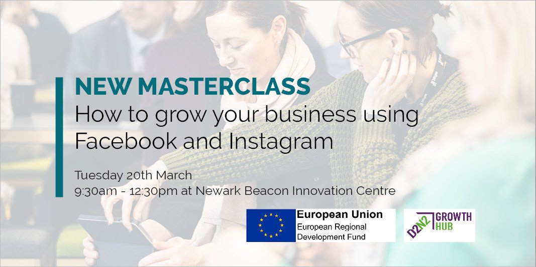P10Notts's tweet photo. Last chance to register! – How to grow your business using Facebook &amp; Instagram – 20th March – BOOK NOW https://t.co/gS9i58yKqu #Instagram #Facebook #Business #Nottingham https://t.co/tf2uPIA2Kb