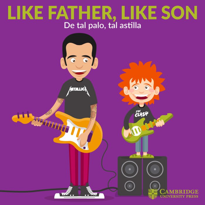 ¡Felicidades a todos los padres! Os dedicamos el #idiom de hoy.
#FelizDiaDelPadre #19deMarzo