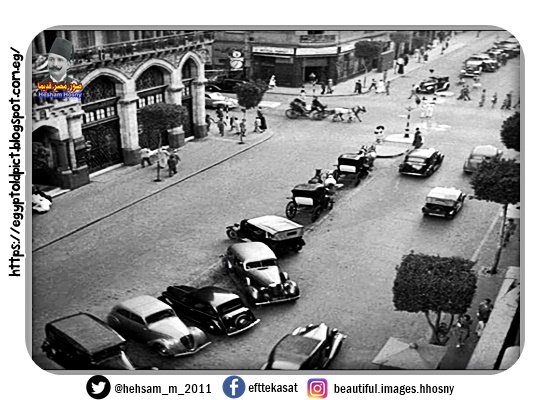 كيف كانت وسط المدينة بالقاهرة فى منتهى النظافة الصورة من 100 سنة شوفها بنفسك
