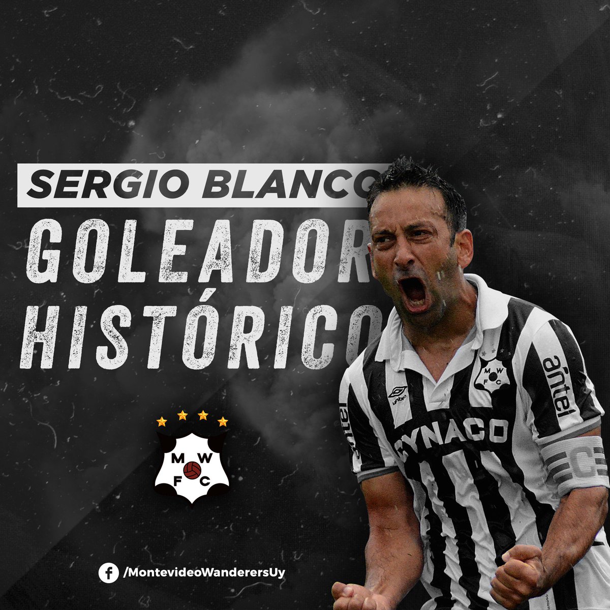 WanderersUy's tweet photo. Su primer gol en 1999 marcó el comienzo de la historia del máximo goleador, ¡el Chapa selló su nombre como uno de los más grandes! https://t.co/Y7e6ZEiwoF