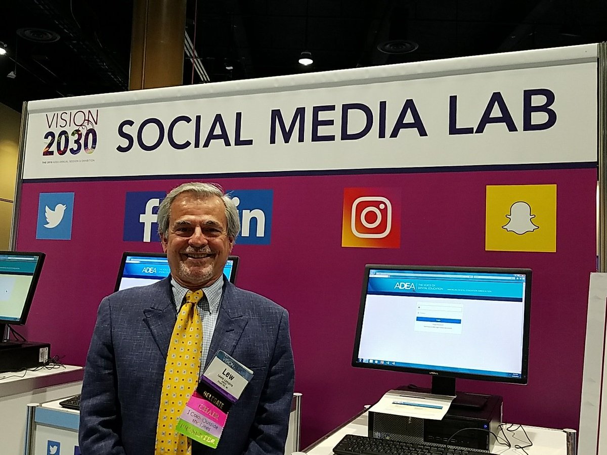 Attending #ADEA2018. Becoming social media savvy. 

This is my first #tweet.