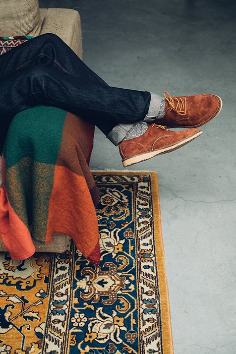 red wing weekender oxford muleskinner