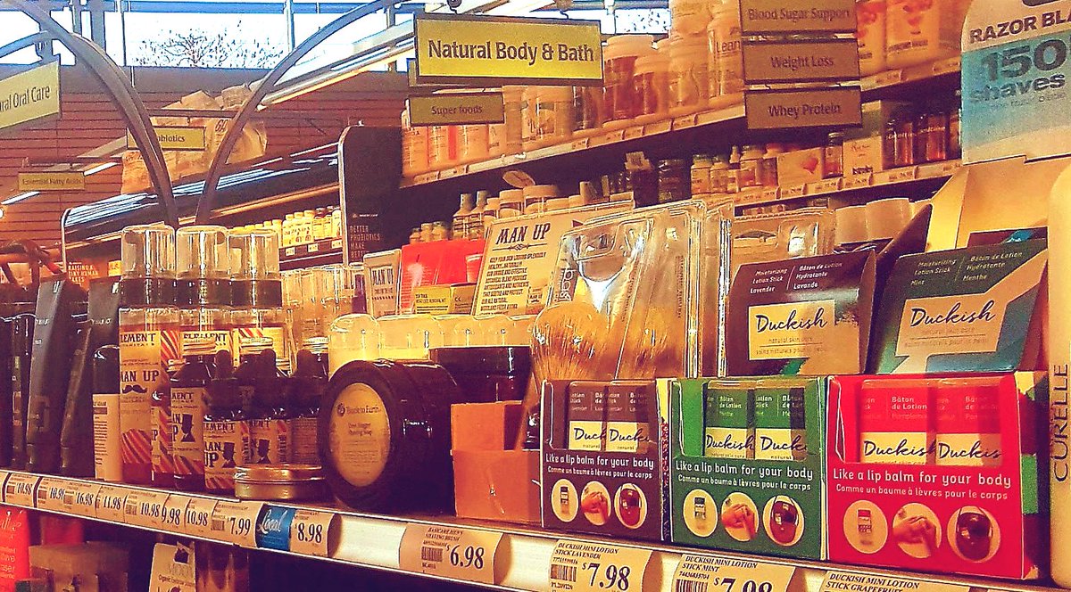GetDuckish's tweet photo. I spy with my little eye some mini lotion sticks on the shelves at @AskewsFoods in Salmon Arm, BC (Uptown)!!! #naturalskincare #BuyLocal #skincare #dryskin https://t.co/E9MvzhnWIr