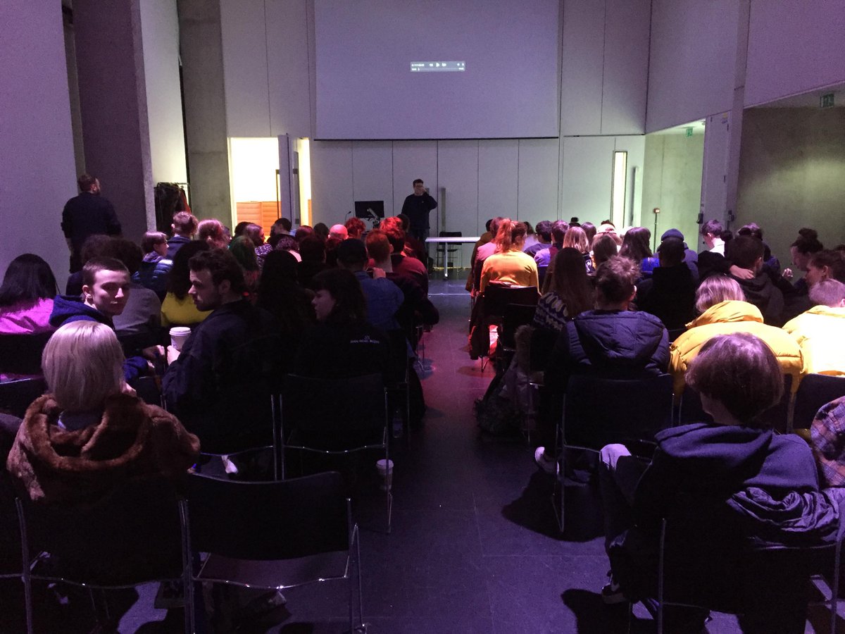 Unit X (@projectunitx) on Twitter photo Great to see so many faces at the Colin O'Toole talk on Friday... A fantastic Bafta winning talk! Thank you <a href="/CowboydaveFilm/">Colin O'Toole</a>
<a href="/ProjectUnitX/">Unit X</a> #unitx <a href="/McrSchArt/">Manchester School of Art</a> Great to see so many faces at the Colin O'Toole talk on Friday... A fantastic Bafta winning talk! Thank you <a href="/CowboydaveFilm/">Colin O'Toole</a>
<a href="/ProjectUnitX/">Unit X</a> #unitx <a href="/McrSchArt/">Manchester School of Art</a>