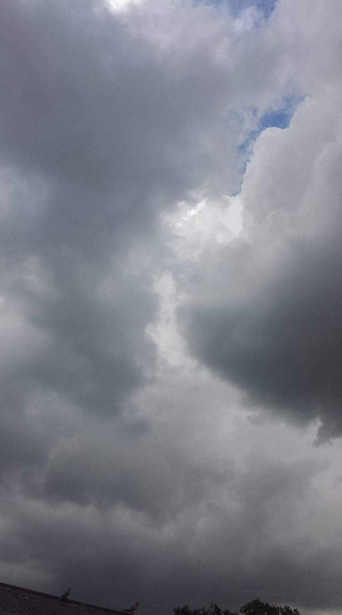 ReenvalSA's tweet photo. Daar het nou 'n paar groot druppels geval Wag vir die groot reΓ«n wolke lyk goed. #Springs #Casseldale Paul Smyman #SouthAfrica @eNCAWeather https://t.co/ITEiA5AYMa