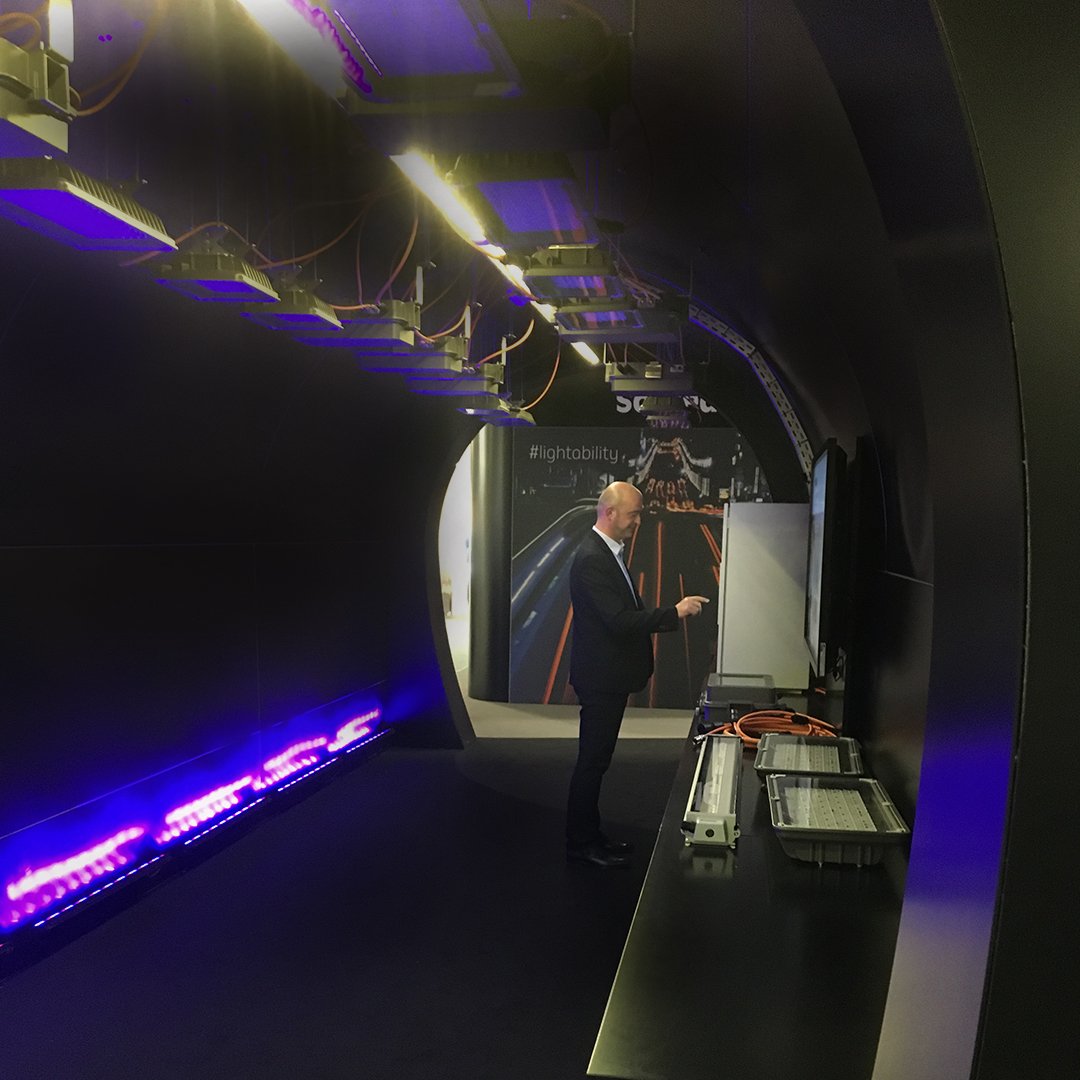 Come visit the #Schréder #Tunnel at #LB2018 to discover a new way to plan, monitor + control tunnel networks to ensure #safety + #wellbeing in the most sustainable way. Hall 5 -Stand B46A 
#Tunnellighting #Safety #VisualComfort #Lightability