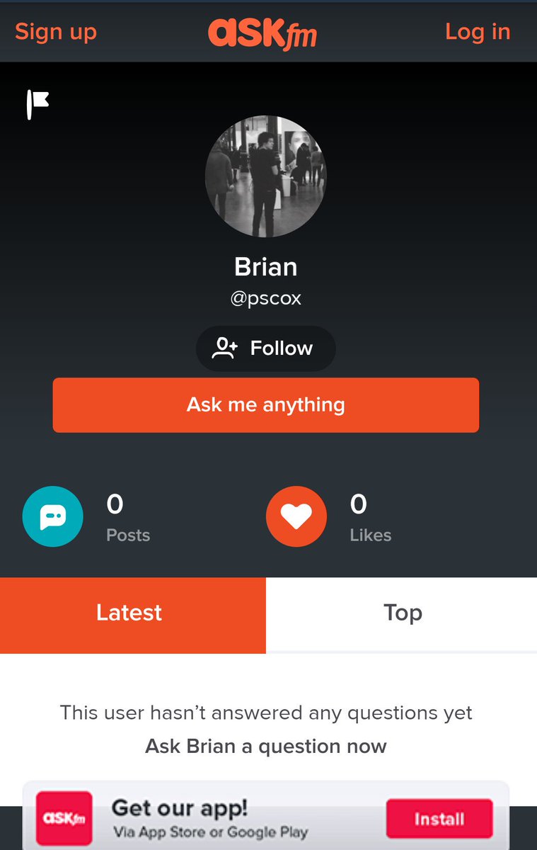 ➡ Someone is looking for you, Brian ❤