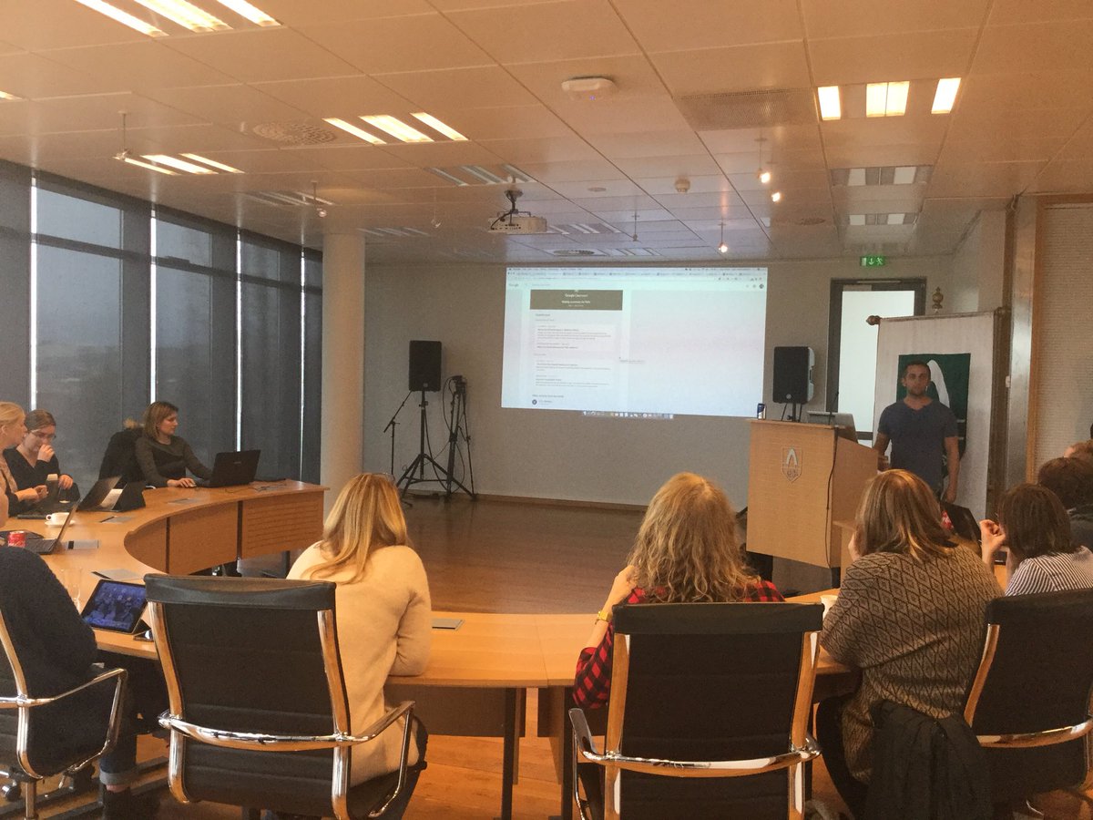 Google classroom for viderekomne í Snjallheimum #menntaspjall #kopipad