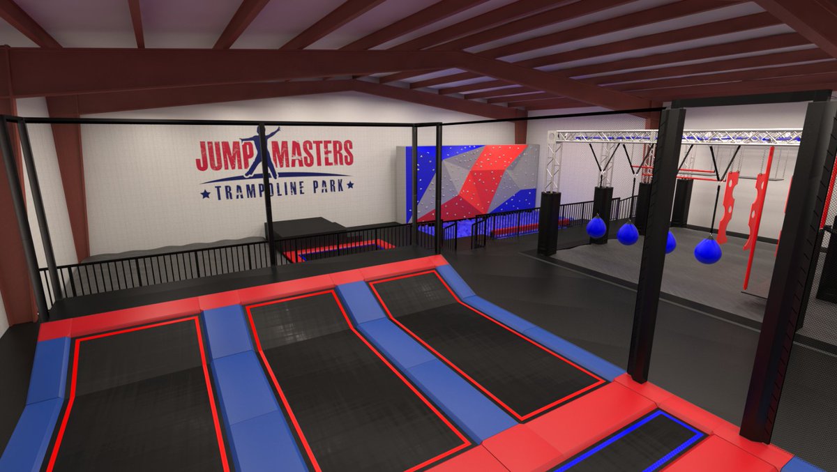 bat_inc's tweet photo. A new #trampolinepark in Manteo, North Carolina will soon offer fun for the whole family! #JumpMasters #BATPark Read about it here: https://t.co/PisBjmAyJG @IATP_Trampoline https://t.co/GVB7YYEVUc