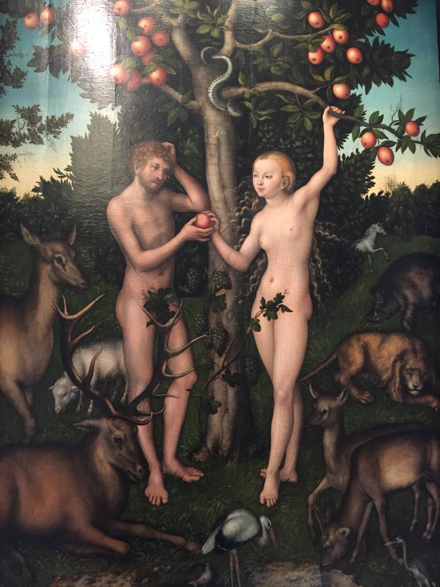 The RPE department are certainly having fun. #ReligiousArt #CourtauldGallery @CourtauldGall <a href="/StDunsArt/">St Dunstan's College Art</a>