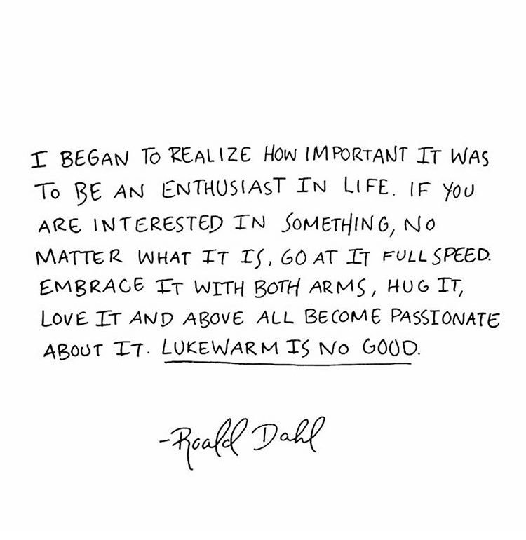 hoopLAblog's tweet photo. Lukewarm is no good.
.
#lifeenthusiast #life #passion #passionate #gofullspeed #hugit #embrace #embraceit #hug #roalddahl #monday #mondaymotivation #motivation #love #lifestyleblogger #lifestyleblog #blogger #blog #hoopLA #hoopLAeast https://t.co/FVBQkv5Z69