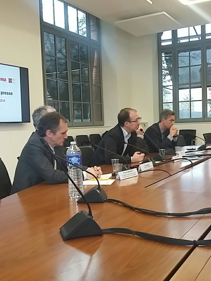 [Conf. presse IDEX] .<a href="/phraimbault/">Philippe Raimbault</a> " Il faut  poursuivre la dynamique impulsée et capitaliser sur notre envie d'avancer ensemble. Ce projet démontre une coopération inédite entre écoles et universités et bénéficie du soutien des 7 organismes de recherche nationaux du site"