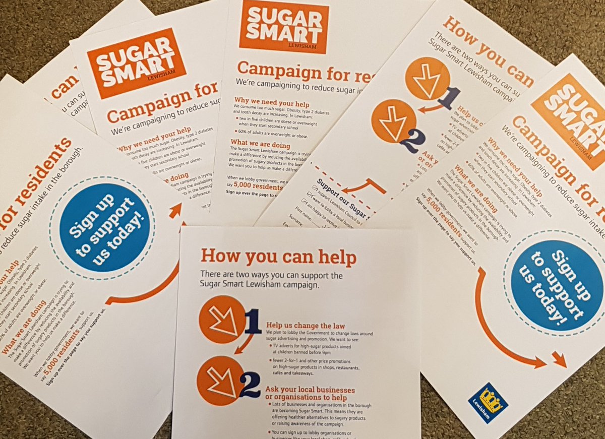 Results from National Diet & Nutrition Survey show that #Sugar makes up 13.5-14.1% of children's energy intake, should be less than <5%!
 #FoodEnvironment needs to change to make the healthier option obvious + easy . Support  #SugarSmartLewisham today  bit.ly/2hvH0sg