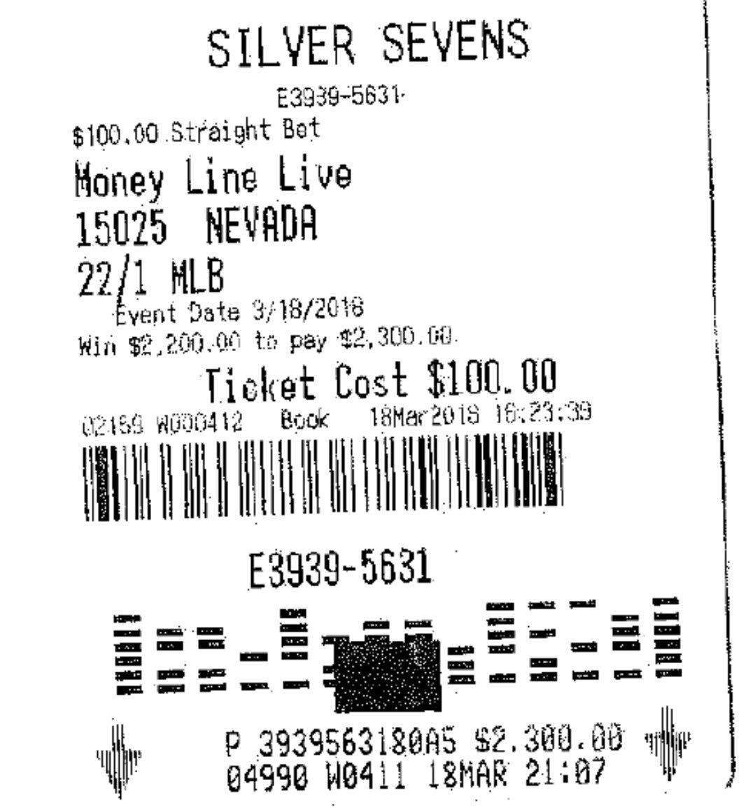 Darren Rovell With Cincinnati Up 65 43 A Bettor For Some Crazy Reason Bet On Nevada To Come Back And Win When They Did His 100 Bet Turned Into