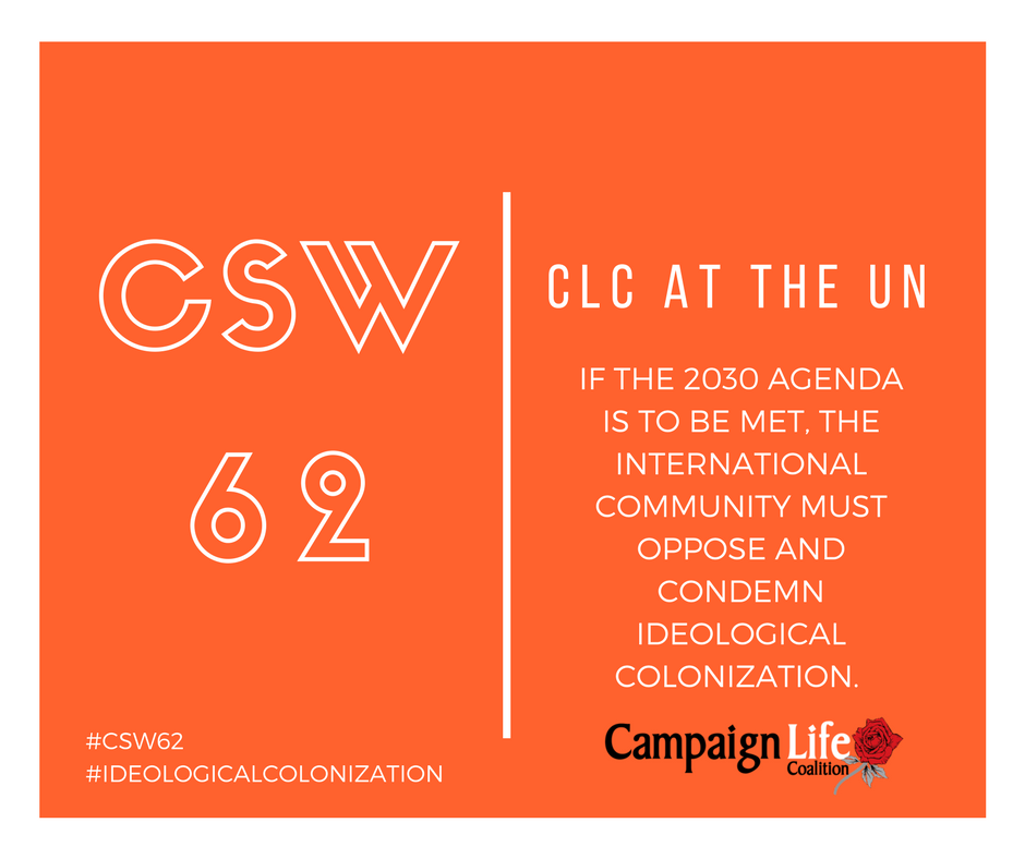 CampaignLife's tweet image. If the 2030 agenda is to be met, the international community must oppose and
condemn #IdeologicalColonization directed at rural women and girls through population control programs and comprehensive sexual education programs #CSW62 #IdeologicalColonization