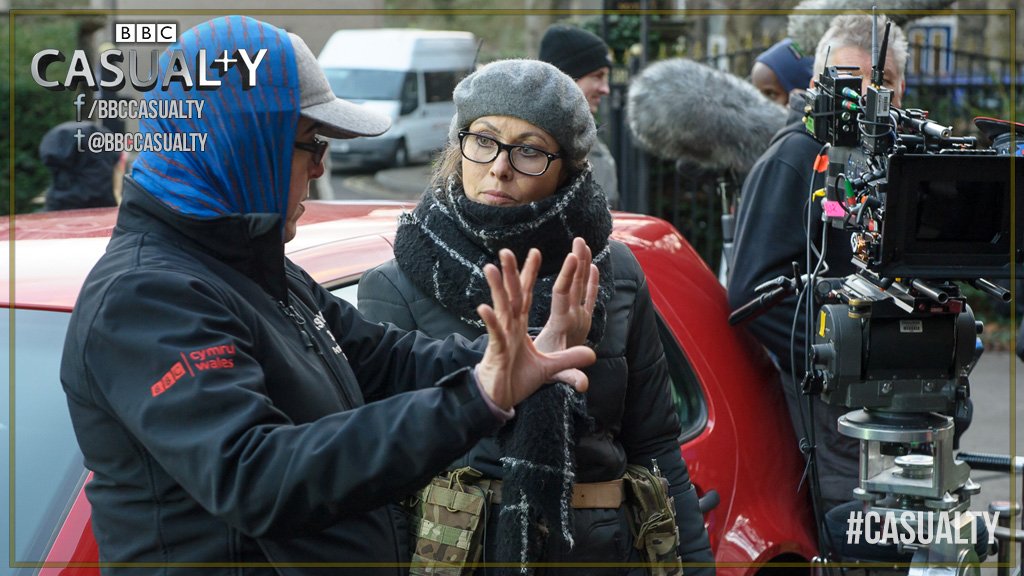 BBCCasualty's tweet image. Our very own Connie Beauchamp (@meamandamealing) directed both upcoming episodes of #Casualty! 🎬 
Make sure you tune in Saturday 8.20pm on BBC One! 📺