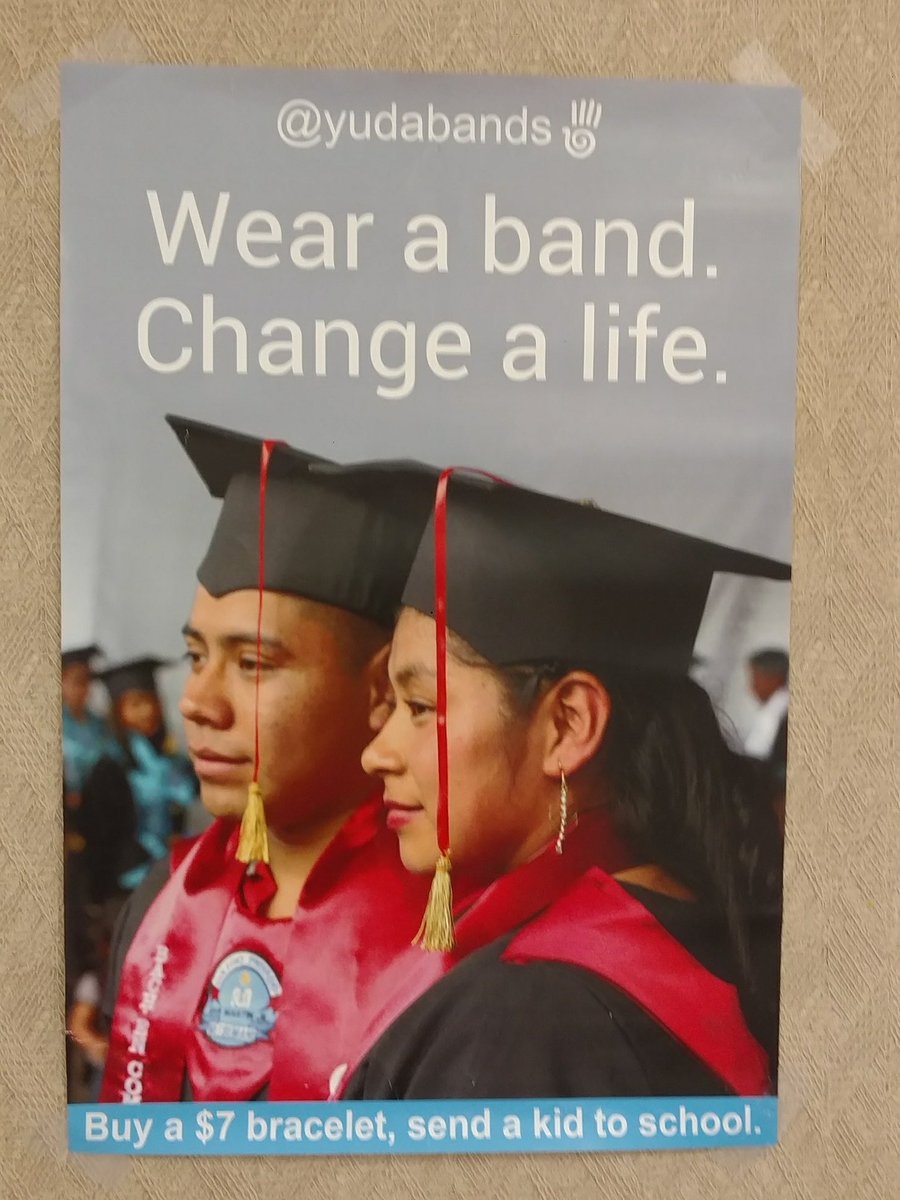 MaxeymizedLaker's tweet photo. VHS Student Council is selling @yudabands all week. Get yours for $7 and help promote education https://t.co/U7hskarN3v