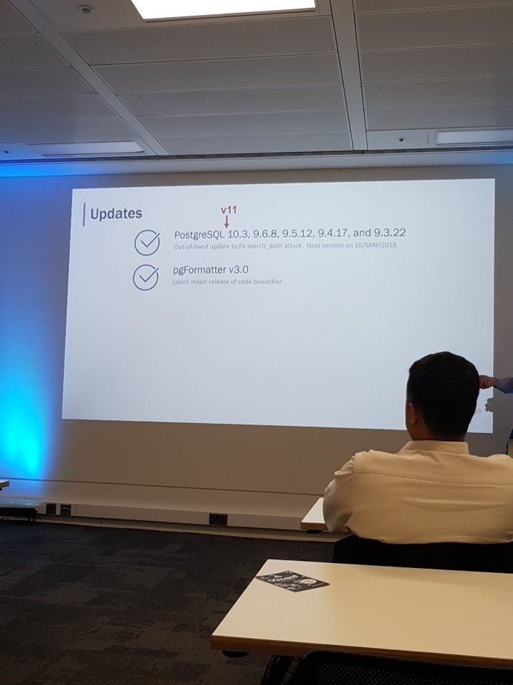 s4l1h's tweet image. @PostgresLondon #postgresql