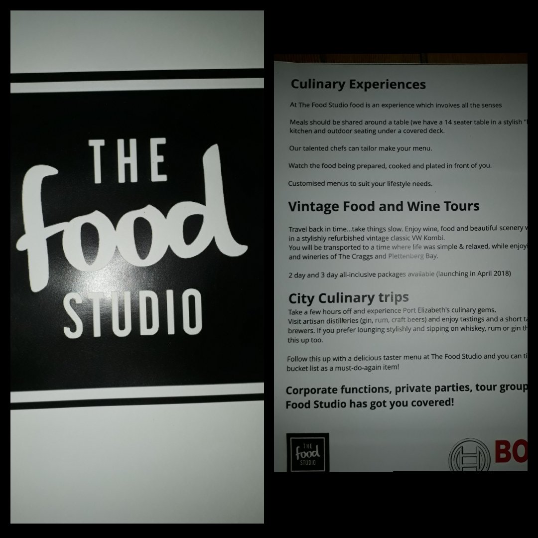 Namhla_Mayeki's tweet photo. Such a dope joint in NMB....at #TheFoodStudio #SpeedMarketing https://t.co/6MGrpHrCKV