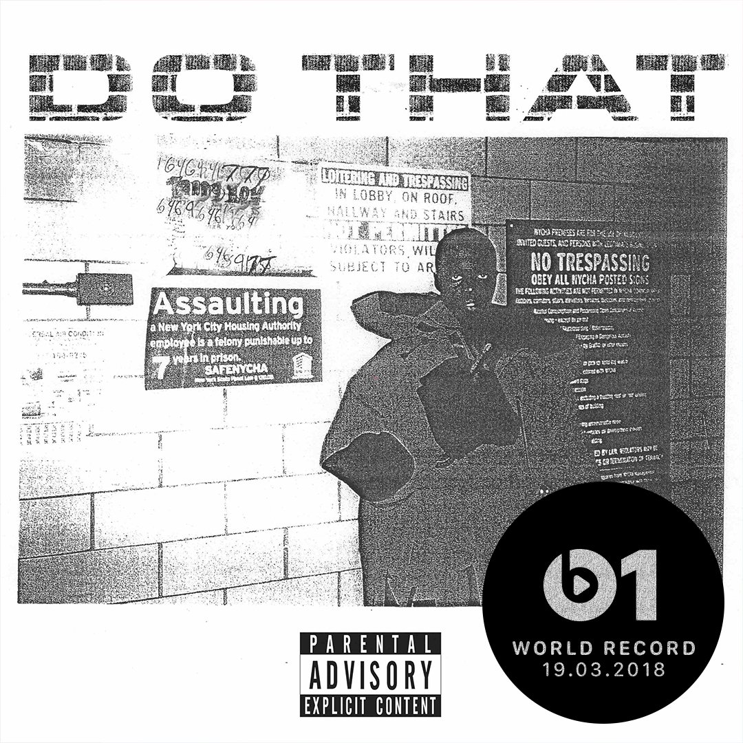 Interscope's tweet image. Don't miss @sheckwes' new track #DoThat on @Beats1! Hear it 9AM PT / 12PM ET apple.co/Beats1 #WorldRecord