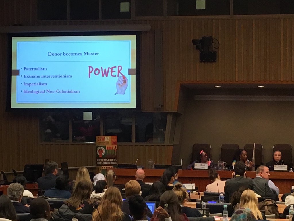 CampaignLife's tweet image. ‘There is an imbalance between donor and recipient’ @obianuju #csw62 #ideologicalcolonization