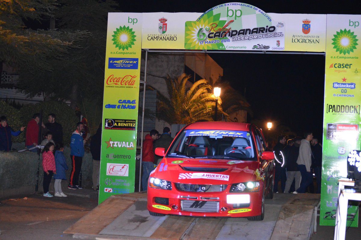 MOTOR: Triunfo extremeño en el 6º Rally de Campanario que se disputó bajo la lluvia y organizado por <a href="/accampanario/">Auto Club Campanario</a> areadeportiva.net/index.php/futb…