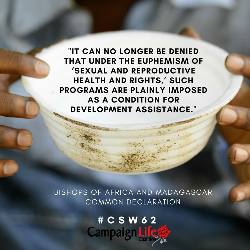 CampaignLife's tweet image. There has been a shift in foreign aid budgets away from development aid and towards population control programs targeting Africa. This spending has surpassed education, health, water supply and sanitation and other social issues #CSW62 #IdeologicalColonization