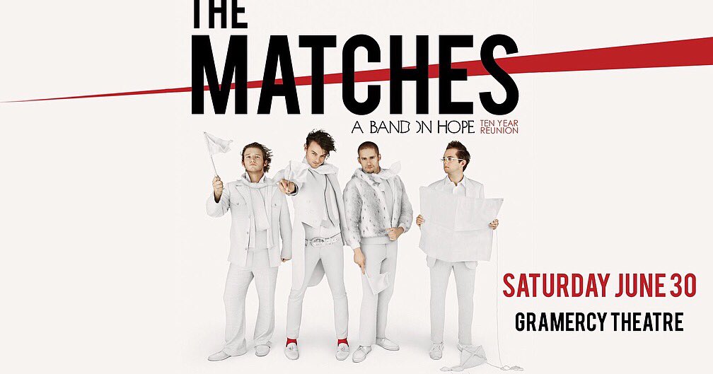 Oh yes. Legendary weirdos <a href="/thematchesband/">The Matches</a> are doing a 10-year birthday party for their album “A Band In Hope” and Steady Hands (full band) will be supporting in Philly and NYC!! Check venue socials for ticket info. Can’t wait to party with the boys again. New music soon. 🤘🏻🍻