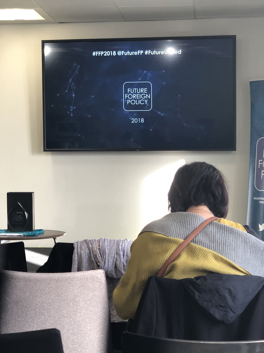 Excited to be <a href="/FutureFP/">FutureForeignPolicy</a> event! Talking all things #AI #data #AugmentedReality #cybersecurity and more #ffp2018