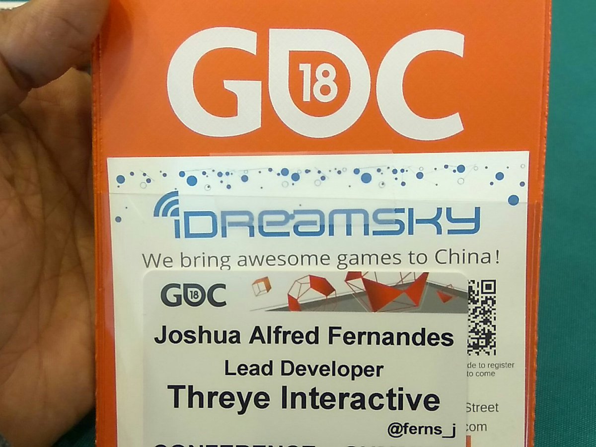 SwitchDevs's tweet image. Switch Dev Joshua is at GDC.
Go say hi if you're around
#GDC18 #GDC2018 #indiedev #indiegame #gamedev #threye #SwitchOrDieTrying #Xbox #XboxOne #dev #Steam