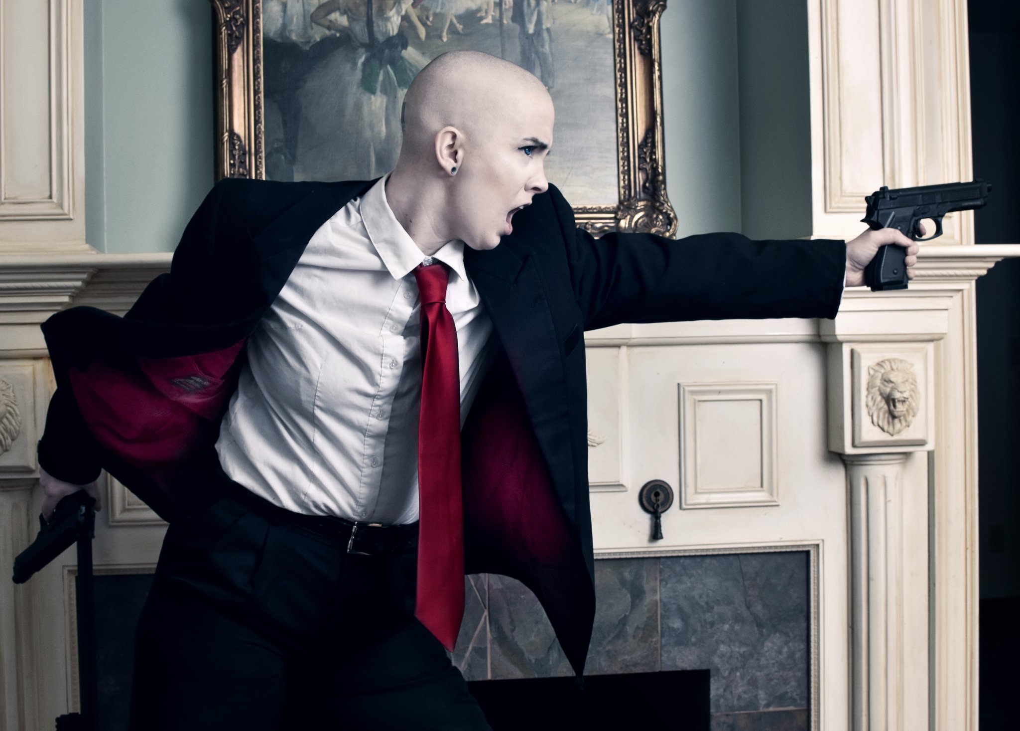 Radical Edward Cropped Preview Of My Hitman Cosplay I Shot This Weekend With Photographer Kananidesigns0 For A Potential Cosplaydeviants Set So Excited To Submit This Bad Boy Agent 47 Ftw
