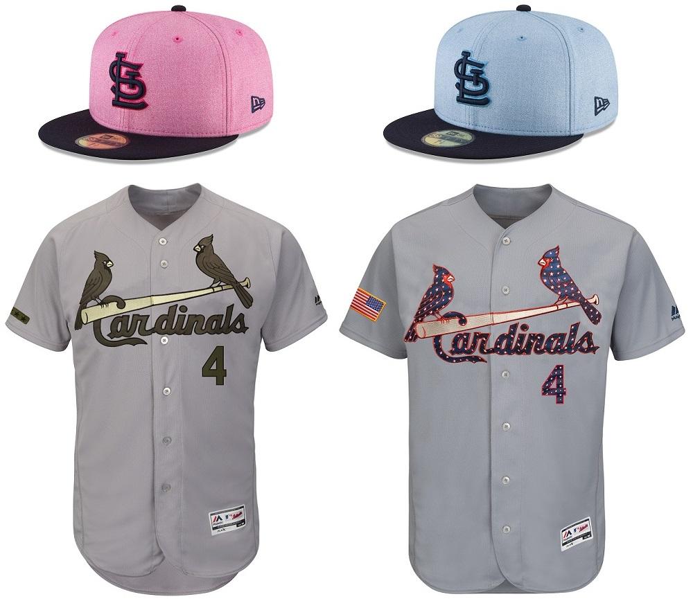 St. Louis Cardinals on X: FIRST LOOK: Check out the newly-designed special  event caps and jerseys we'll be wearing to celebrate Mother's &  Father's Day along with Memorial Day Weekend (May 26-28)