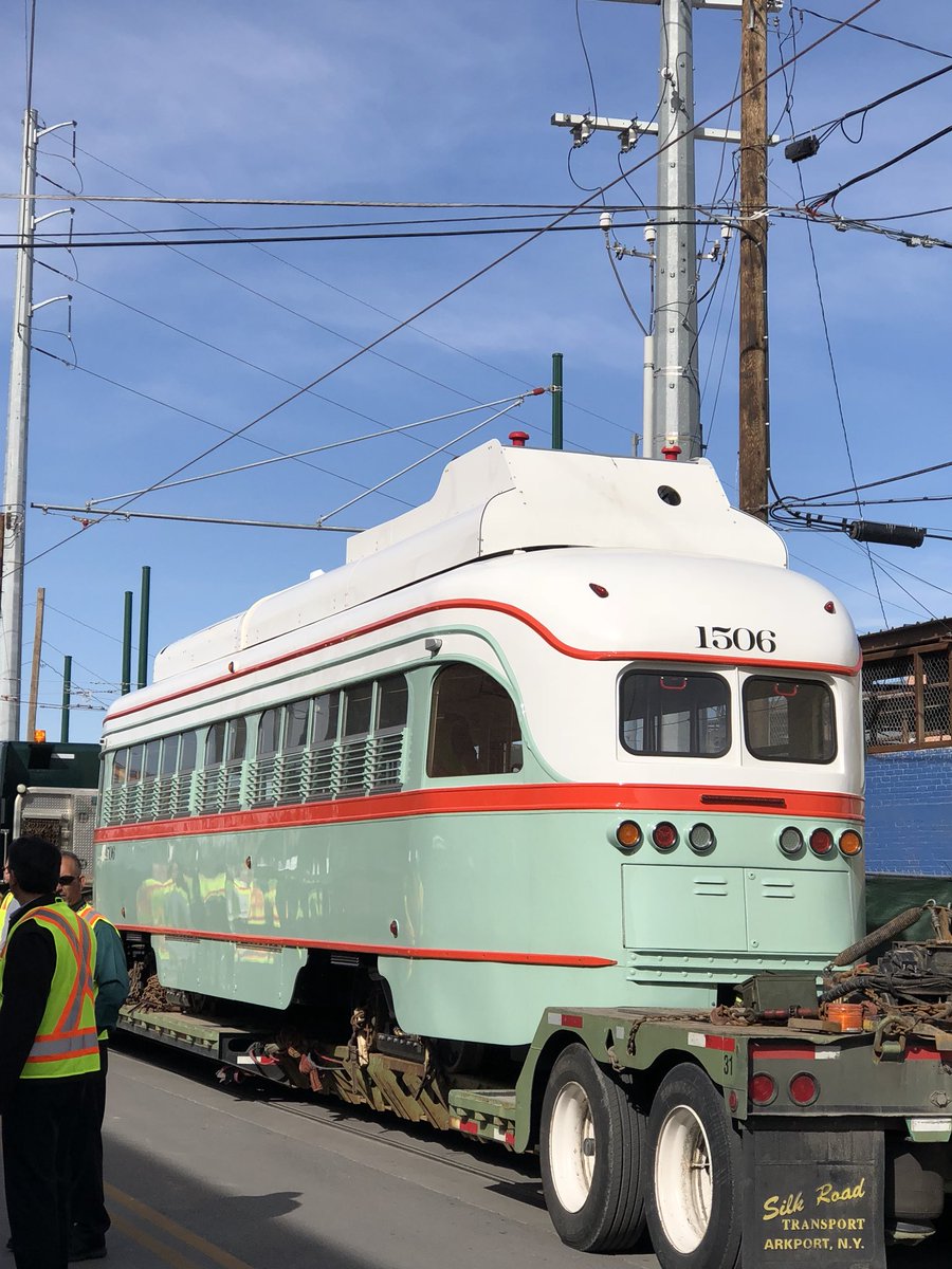 The El Paso Streetcar is HERE!! #elpasostreetcar #trolley #monday