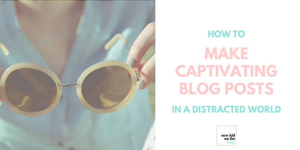 Here are 3 ways to keep people reading your #blog post in a very distracted world. #contentcreation #smallbiz bit.ly/2uQqQSh